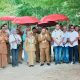 Gubernur Riau Bersama Wakil Bupati Kampar Resmikan Perpustakaan Ramah Lingkungan SMKN I Tapung