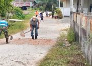 Warga Desa Salo Gelar Gotong Royong Massal: Pacu Pembangunan dan Pererat Silaturahmi