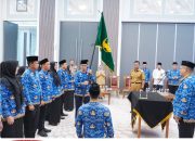 Bupati Kampar Mengikuti Acara Pengukuhan Dewan Pengurus KORPRI Kabupaten Kampar Masa Bakti 2025-2030.