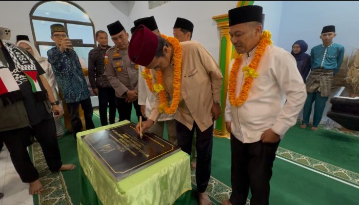 Jon Erizal dan UAS Resmikan Mushalla dan Rumah Tahfiz Qur’an Yayasan Al Awwal Bengkalis