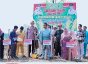 Bupati Kampar Ahmad Yuzar Hadiri Penanaman Perdana Jagung Pipil Untuk Ketahanan Pangan