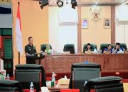 Bupati Ahmad Yuzar Bersama Wabup Kampar Sampaikan Jawaban Atas Pandangan Dari Fraksi- Fraksi DPRD