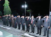 Bupati, Wabup Kampar Hadiri Apel Kehormatan dan  Renungan Suci di TMP Eka Kesuma Bakti Bangkinang, Ini Harapan Ahmad Yuzar