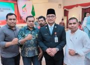 Mantan Ketua PWI Kampar Aprizal Hadiri Pelantikan Sekdaprov Riau H Syahrial Abdi di Pekanbaru