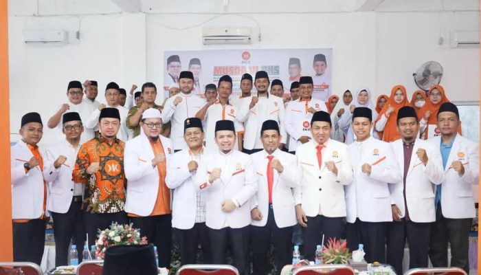 Berlangsung Secara Sederhana, DPW Riau Lantik Pengurus DPD PKS Kampar