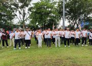 Pemda Kampar dan KONI Gelar Upacara Peringati HAORNAS Ke 42 Tahun 2025, di Lapangan Pelajar Bangkinang, Ini Kata Ketua Pengkab PBSI Kampar