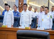Bupati Kampar Ahmad Yuzar Hadiri Rapat Monitoring dan Evaluasi PI 10% Bersama KPK.