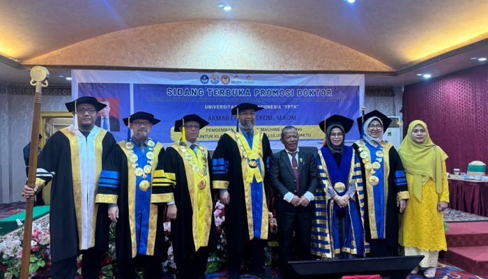 Dosen Teknik UIR Akmar Efendy Raih Doktor Berkat Riset Machine Learning di UPI Padang
