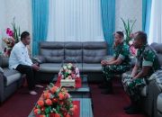Bupati Kampar Ahmad Yuzar dan Danyon 132/BS Perkuat Sinergi Ketahanan Pangan