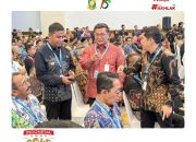 Bupati Kampar Ahmad Yuzar Hadiri Rakornas Tim Percepatan Akses Keuangan Daerah.