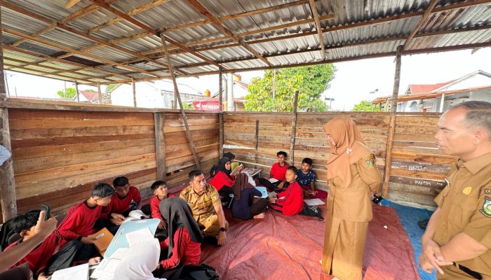 Terkait Kondisi SMPN 10 Tambang, Bupati Kampar, Langsung Dimasukkan ke Anggaran 2026