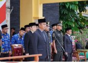 Bupati Kampar Ahmad Yuzar Pimpin Upacara Peringatan Hari Bela Negara ke-77.