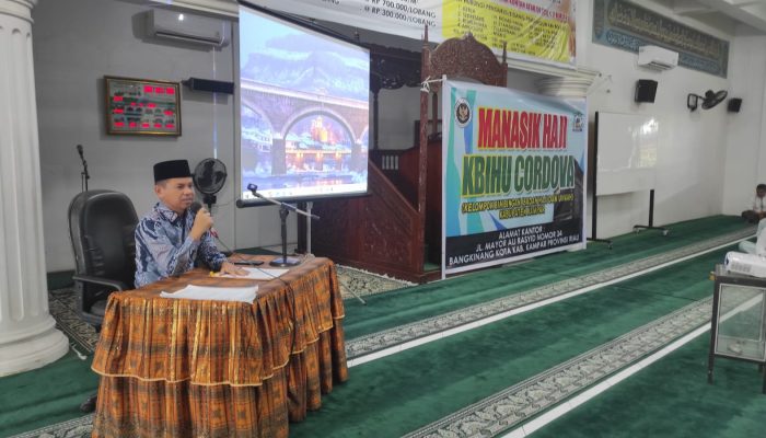 KBIHU CORDOVA Bekali Calon Jemaah Haji Kampar Lewat Manasik Penuh Makna