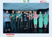 Bupati Kampar Ahmad Yuzar Beserta Jajaran Sambut Kunker Danrem 031/WB di Balai Bupati