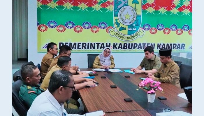 Rakor Bersama Sekjen Kemendagri, Wabup Misharti Tegaskan Komitmen dalam Pengendalian Inflasi di Kampar.
