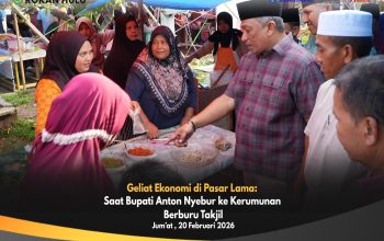 Resmikan Pasar Ramadan Pasir Pengaraian, Bupati Anton Dukung UMKM dan Borong Takjil (2)