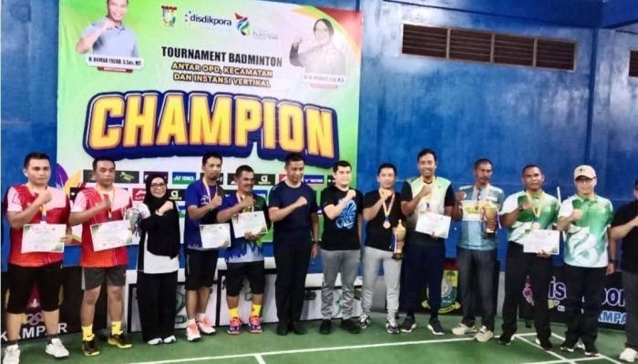HUT ke-76 Kampar Semarak, Bupati Ahmad Yuzar dan Disdikpora Perkuat Soliditas Lewat Olahraga