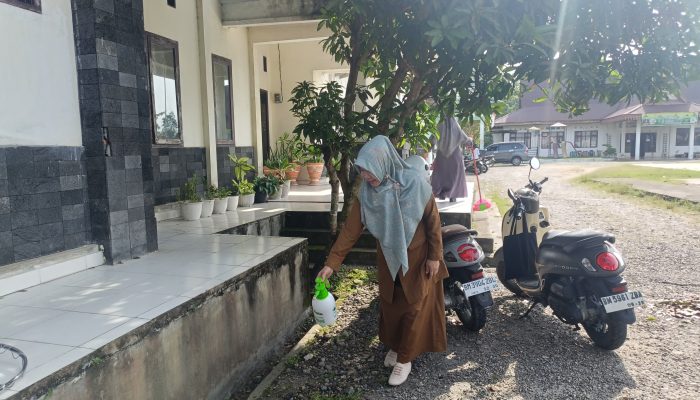 Disdikpora Kampar melalui Korwil Salo Ajak Seluruh Kepsek Peduli Kebersihan dan Lingkungan Sekolah