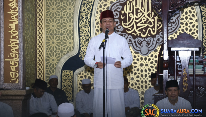 Hangatnya Safari Ramadan di Kabun, Wabup Rohul Salurkan Bantuan dan Perkuat Silaturahmi