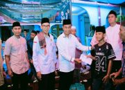 Bupati Kampar Pimpin Safari Ramadhan di Air Terbit, Salurkan Bantuan untuk Masjid dan Masyarakat.