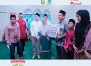 Wakil Bupati Misharti Safari Ramadan Terakhir di Masjid Miftahul Jannah Desa Petapahan