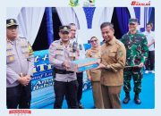 Tingkatkan Pelayanan Mudik, Bupati dan Wakil Bupati Kampar Tinjau Pos Pengamanan Terpadu Idul Fitri 1447 H.