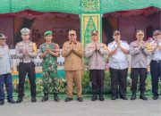 Bupati Rohul dan Kapolres Tinjau Pos Pengamanan Lebaran, Pastikan Kesiapan Arus Mudik