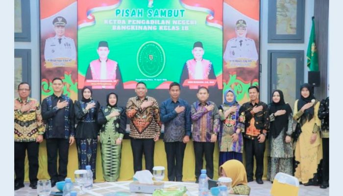 Bupati Kampar Ahmad Yuzar Hadiri Acara Pisah Sambut Ketua Pengadilan Negeri Bangkinang Kelas IB