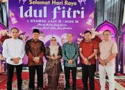 Kabid PAUD Disdikpora Kampar Hadiri Open House Wakil Bupati pada Idul Fitri 1447 H