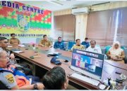 Rakor Pengendalian Inflasi dan Evaluasi PSN Pemkab Kampar Bersama Mendagri