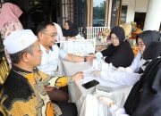 Dinkes Kampar Jemput Bola, Layanan Cek Kesehatan Gratis Sasar Komunitas Adat LPP BAIK