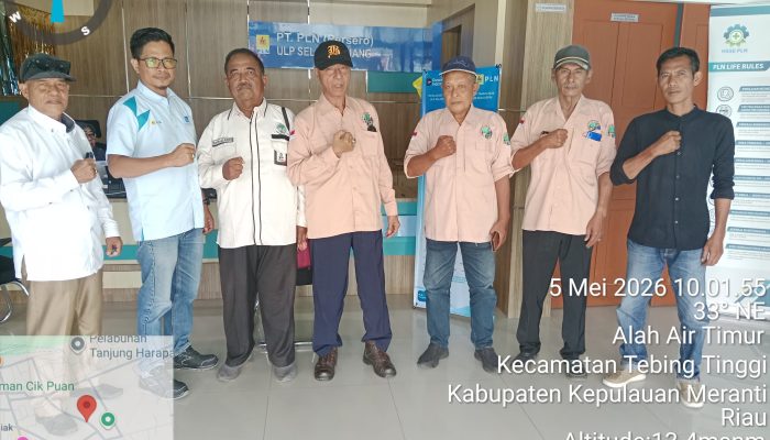 IWO Meranti Silaturahmi ke PLN Selatpanjang