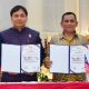 Bangkinang Kota Mendunia, SMPN 1 Jadi Tuan Rumah Pelajar Indonesia-Malaysia-Thailand