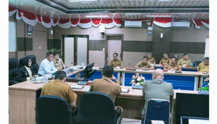 Bupati Kampar Ahmad Yuzar Pimpin Rapat Persiapan Qurban 1447 H, Tekankan Distribusi Tepat Sasaran.