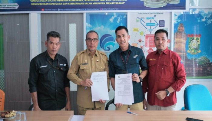 Bank Mandiri Taspen dan Diskominfo Kampar Teken MoU, Perkuat Publikasi dan Layanan Informasi untuk Pensiunan