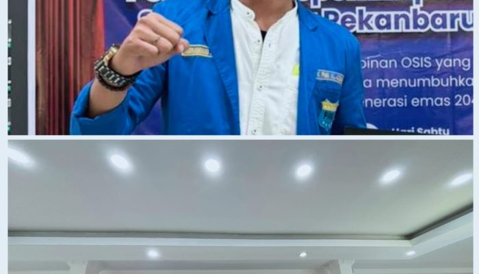 PC PMII Kota Pekanbaru Gelar Pelatihan Kepemimpinan Bagi Pengurus OSIS Tingkat SMP Negeri/Swasta, Ini Bentuk  Kehadiran Mahasiswa