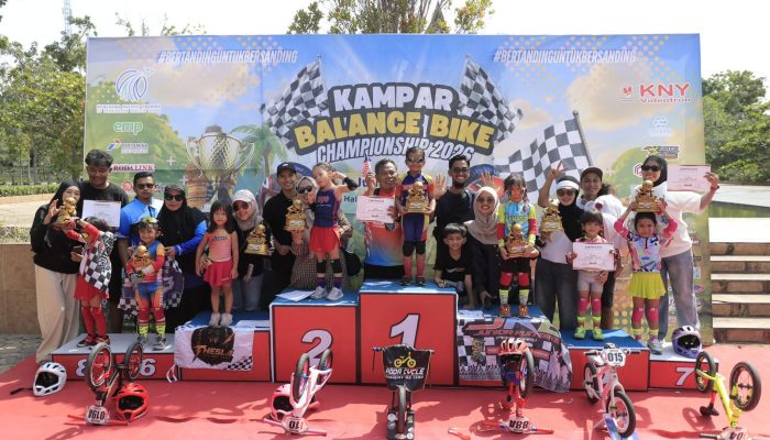 Kampar Ukir Sejarah, Balance Bike Championship 2026 Bertaraf Internasional Pertama di Riau