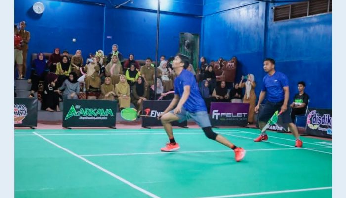Ahmad Yuzar & Wahyu Melaju ke Final Turnamen Badminton KORPRI Cup Champion 2026