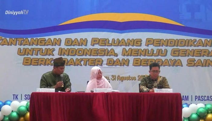 Bersempena 60 Tahun, Diniyyah Pekanbaru Gelar Seminar Tantangan dan Peluang Pendidikan Islam