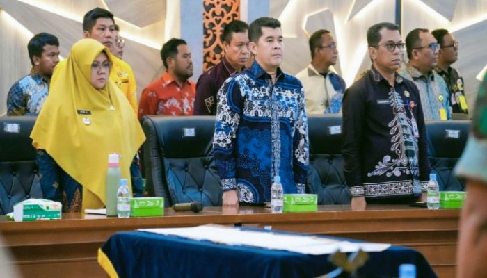 Sekretaris Daerah Kampar Hadiri Rapat Koordinasi Awal Gugus Tugas Reforma Agraria Provinsi Riau Tahun 2026