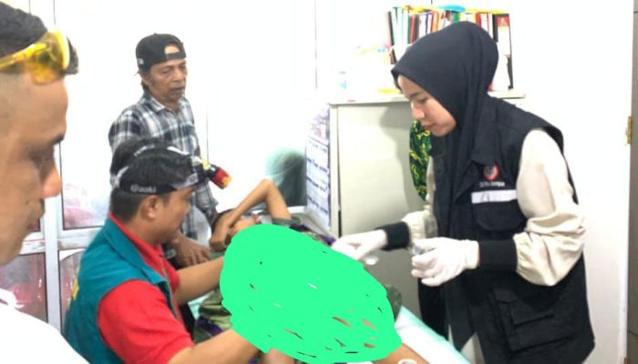Hari Bakti Dokter Indonesia Ke 118, IDI Kampar dan BAZNAS Gelar Sunat Massal 100 Anak