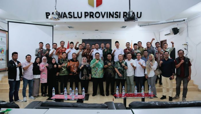 Silaturrahmi dan Peningkatan Kapasitas Pengawasan oleh Ketua Bawaslu RI di Bawaslu Riau, Ini Kata Syawir