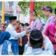 Bupati Ahmad Yuzar dan Wakil Bupati Kampar Ikuti Pawai Ta’aruf MTQ XLIV Provinsi Riau di Kuantan Singingi