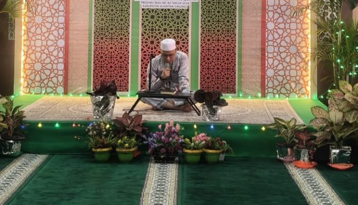 MHD All Mubarak Tampil Maksimal di MTQ ke-44 Riau, Mohon Doa Masyarakat Kampar Raih Hasil Terbaik