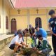 Ekoteologi Satukan Hati, Penyuluh Agama KUA Salo Tanam Pohon di Gereja Wujudkan Kerukunan Umat Beragama
