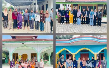 Mahasiswa KKN UNRI 2026 Gelar Gotong Royong Bersihkan 8 Musholla di 14 RT Desa Merangkai