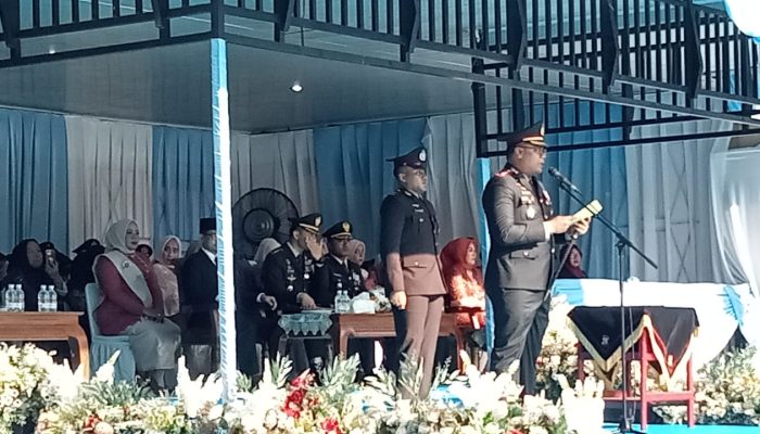 AKBP Boby Putra Ramadhan Sebayang Pimpinan Upacara Hari Bhayangkara Ke 80 Tahun 2026, Ini Para Petugasnya
