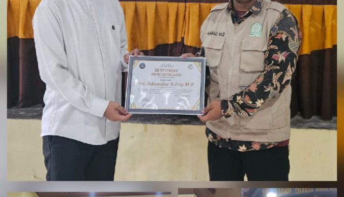 Penyuluh Agama Iskandar, M.E.Sy., Jadi Juri Festival Anak Soleh Islami KKN Desa Ridan Permai