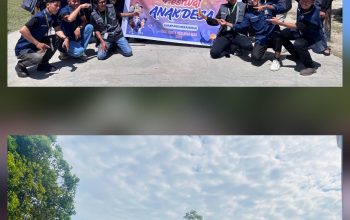 Mahasiswa KKN UNRI dan STAI Sultan Syarif Kasim Siak Gelar Festival Anak Desa di SDN 09 Merangkai