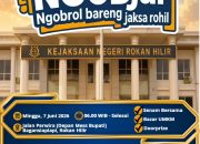 Pertama di Riau, Kejari Rohil Gelar Dialog Hukum Santai NGOBjar Akhir Pekan Ini